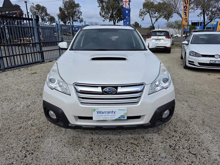 2013 Subaru Outback 2.0D Premium 4GEN MY13 AWD Satin White Pearl