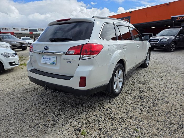 2013 Subaru Outback 2.0D Premium 4GEN MY13 AWD Satin White Pearl