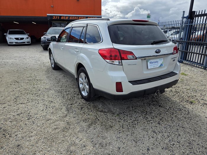 2013 Subaru Outback 2.0D Premium 4GEN MY13 AWD Satin White Pearl