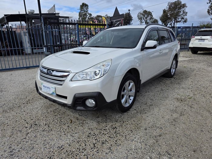 2013 Subaru Outback 2.0D Premium 4GEN MY13 AWD Satin White Pearl