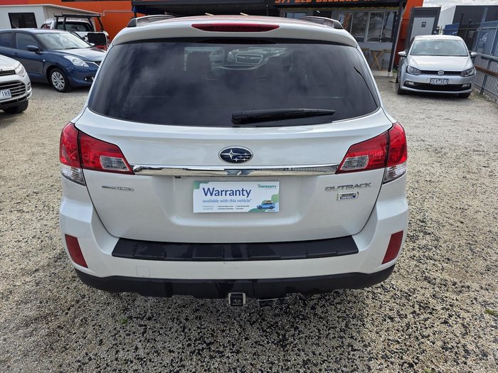 2013 Subaru Outback 2.0D Premium 4GEN MY13 AWD Satin White Pearl