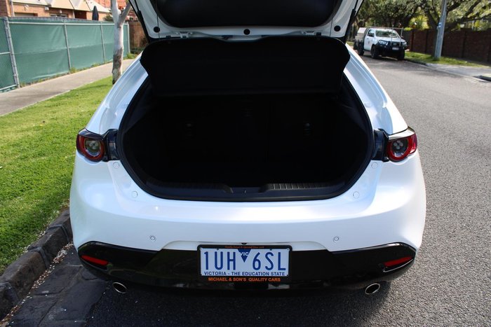 2021 Mazda 3 G20 Pure BP Series Snowflake White Pearl