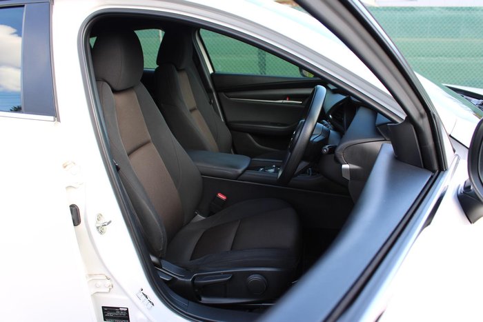 2021 Mazda 3 G20 Pure BP Series Snowflake White Pearl