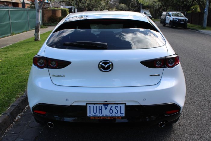 2021 Mazda 3 G20 Pure BP Series Snowflake White Pearl