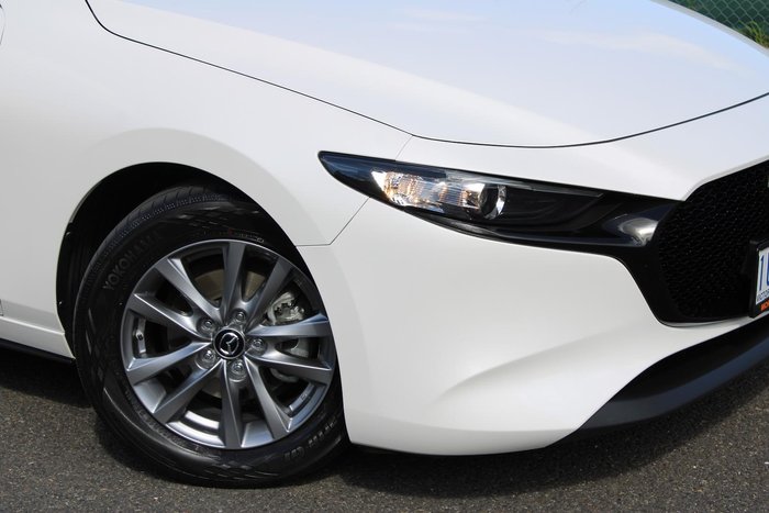 2021 Mazda 3 G20 Pure BP Series Snowflake White Pearl