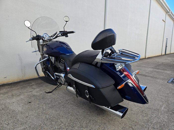 2014 Victory CROSS COUNTRY BLUE