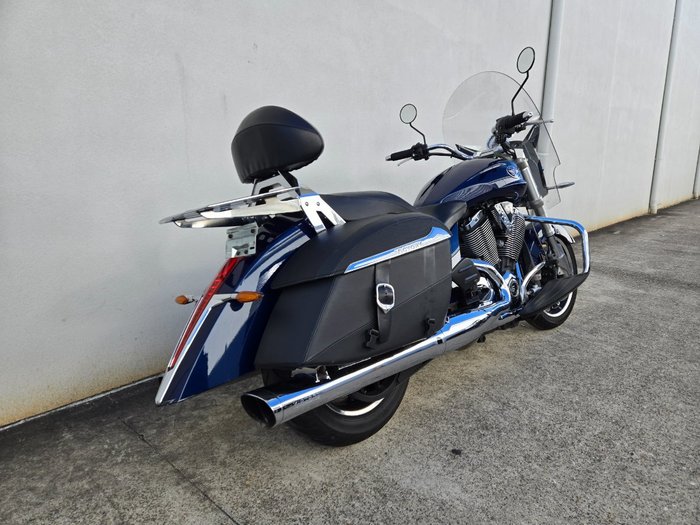 2014 Victory CROSS COUNTRY BLUE
