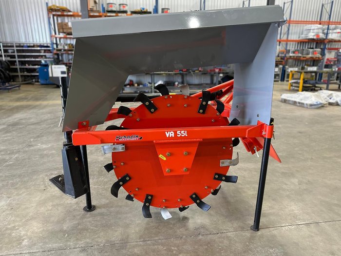 0 AGRIMEC VA SIDE ROTARY TRENCH 55L NEW ORANGE