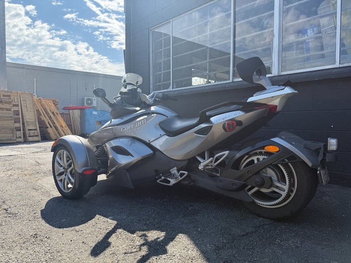 2013 BRP SPYDER RS SM5 Silver