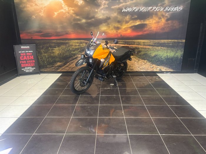 2018 Kawasaki KLR650 (KL650) ORANGE