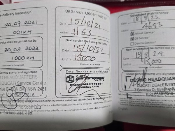 2020 DUCATI MULTISTRADA 1260 (RED) RED