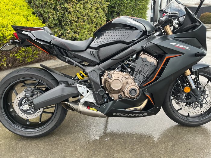 2022 Honda CBR650R Black
