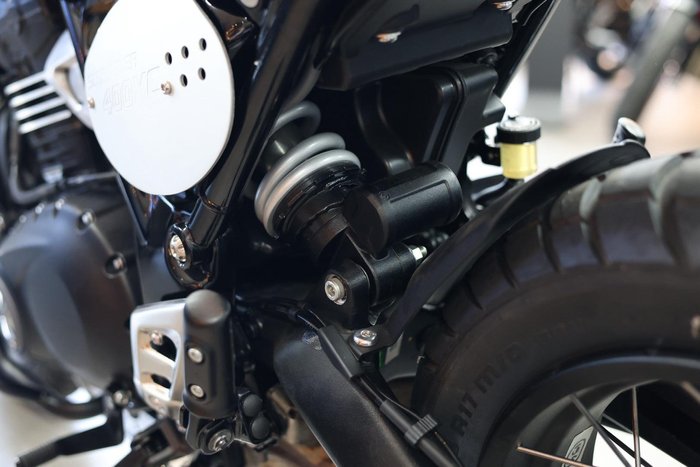 2025 Triumph Scrambler 400 XC Scrambler Yellow