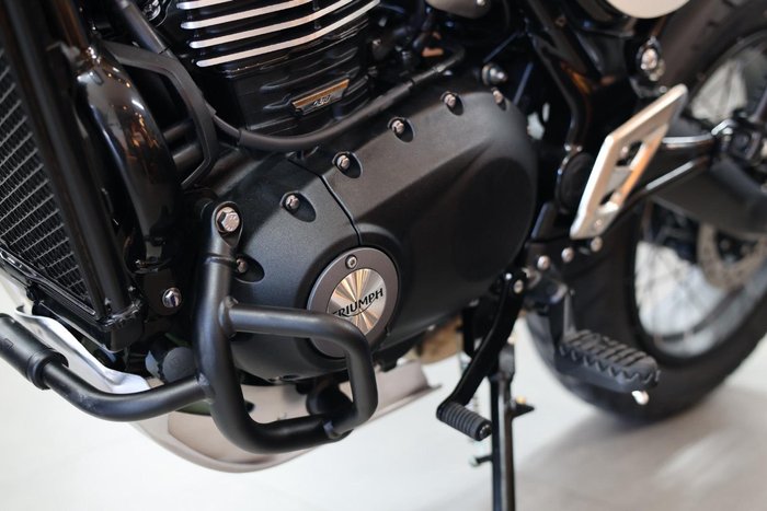 2025 Triumph Scrambler 400 XC Scrambler Yellow