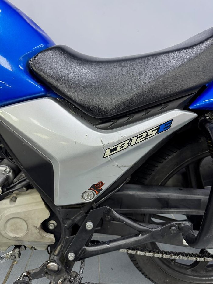 2012 Honda CB125E CB Blue