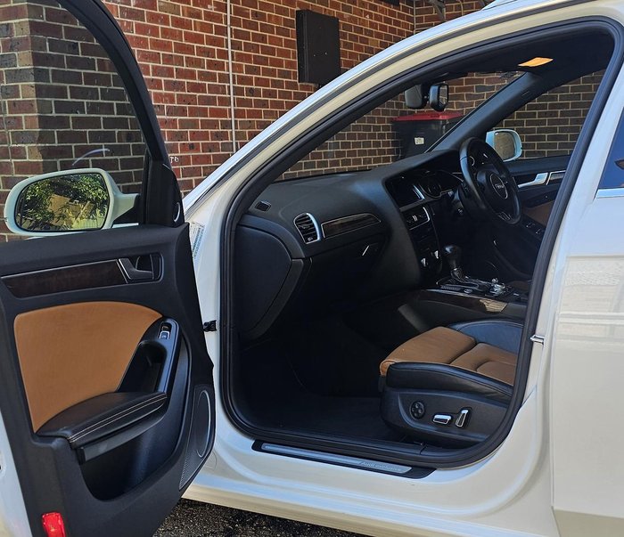 2013 Audi A4 B8 MY13 Glacier White