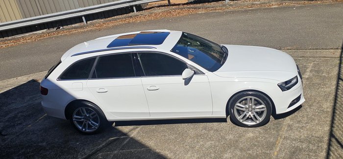 2013 Audi A4 B8 MY13 Glacier White