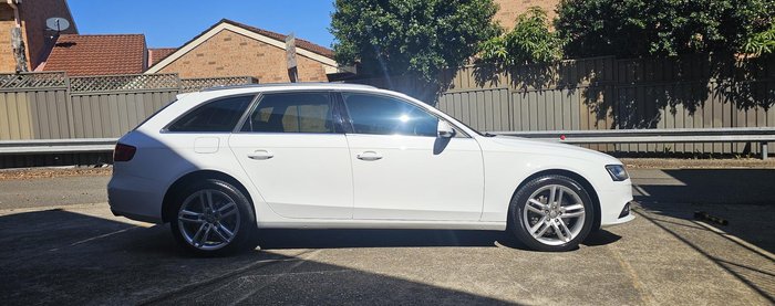 2013 Audi A4 B8 MY13 Glacier White