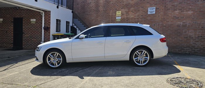 2013 Audi A4 B8 MY13 Glacier White