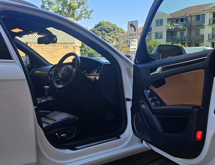 2013 Audi A4 B8 MY13 Glacier White