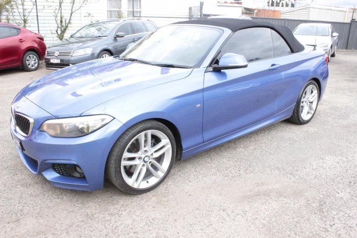 2016 BMW 2 Series 220i M Sport F23 Estoril Blue
