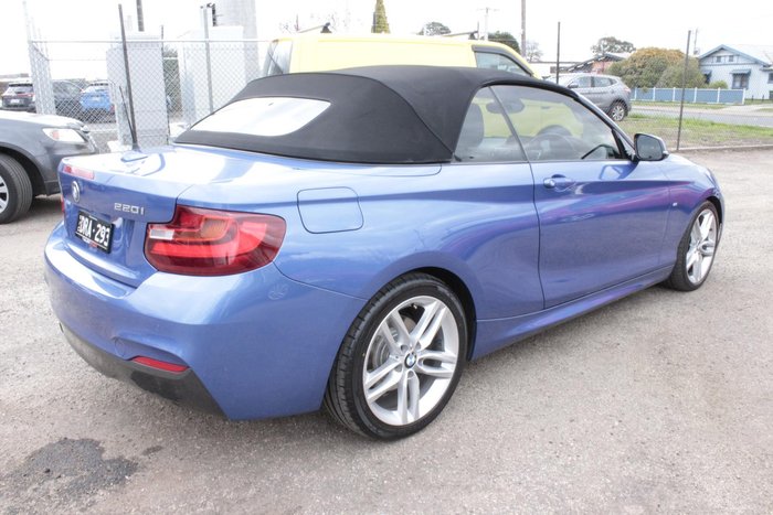 2016 BMW 2 Series 220i M Sport F23 Estoril Blue