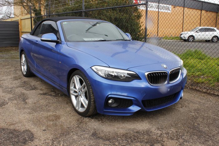 2016 BMW 2 Series 220i M Sport F23 Estoril Blue