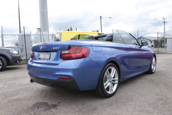 2016 BMW 2 Series 220i M Sport F23 Estoril Blue