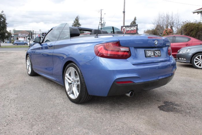 2016 BMW 2 Series 220i M Sport F23 Estoril Blue