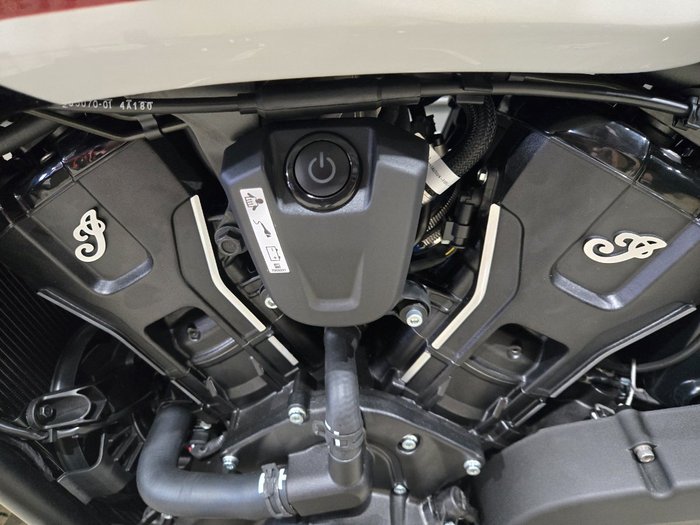 2025 INDIAN SCOUT 101 LIMITED GHOST WHITE METALLIC