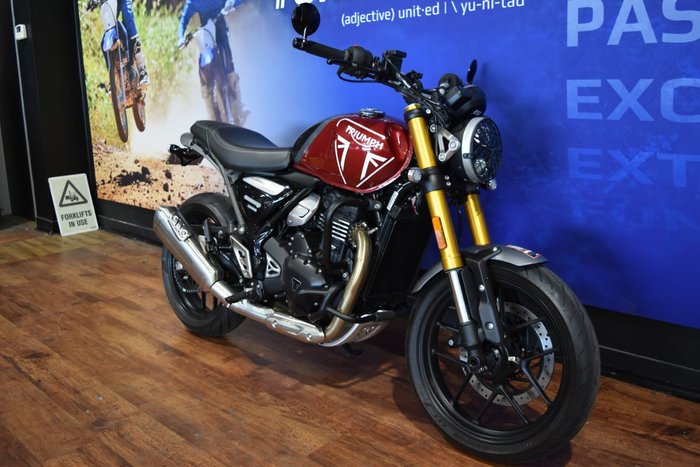 2024 TRIUMPH SPEED 400 Red