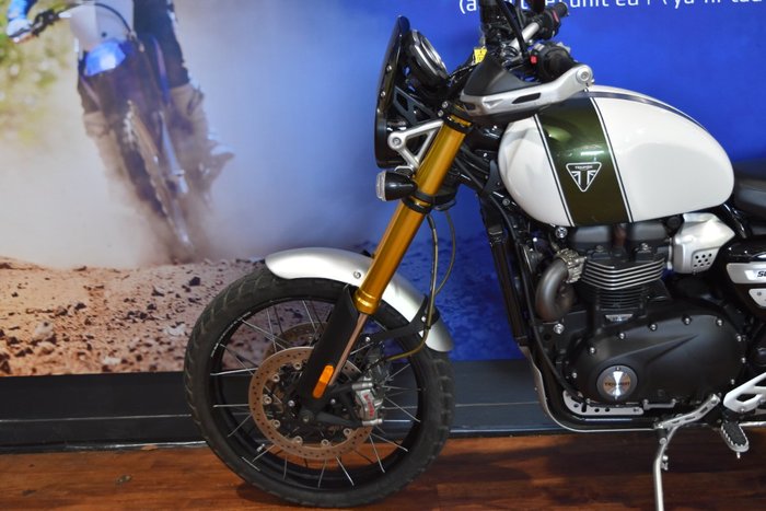 2020 TRIUMPH SCRAMBLER 1200 XE White
