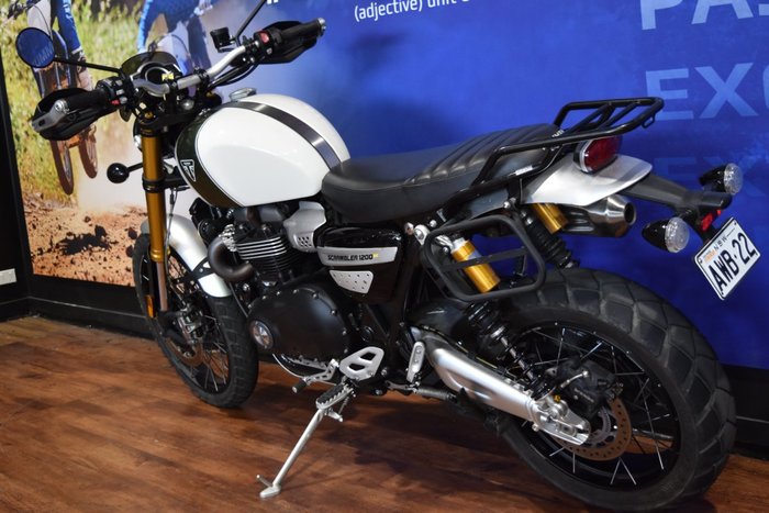 2020 TRIUMPH SCRAMBLER 1200 XE White