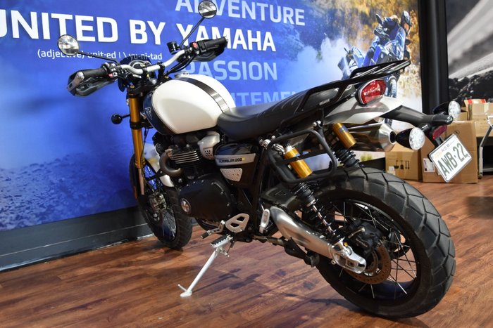 2020 TRIUMPH SCRAMBLER 1200 XE White