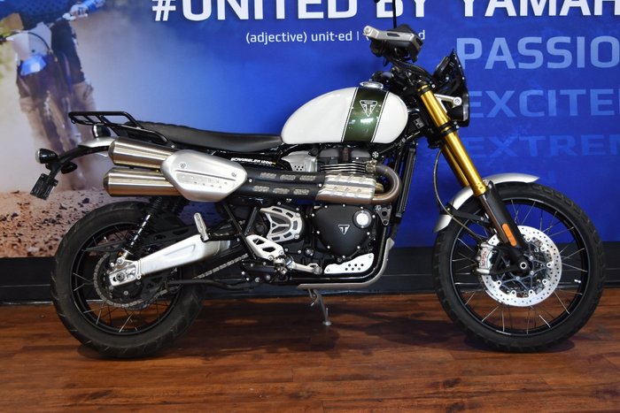 2020 TRIUMPH SCRAMBLER 1200 XE White