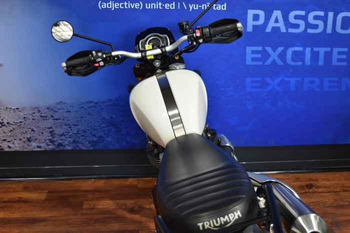 2020 TRIUMPH SCRAMBLER 1200 XE White