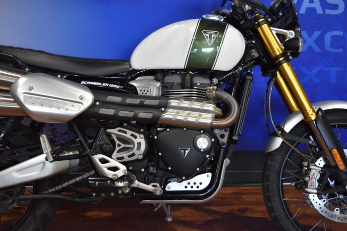 2020 TRIUMPH SCRAMBLER 1200 XE White