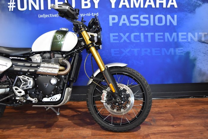 2020 TRIUMPH SCRAMBLER 1200 XE White