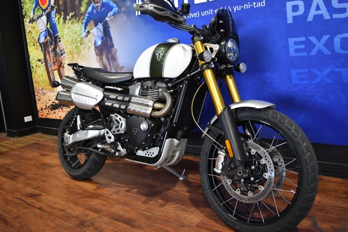 2020 TRIUMPH SCRAMBLER 1200 XE White