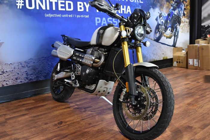 2020 TRIUMPH SCRAMBLER 1200 XE White