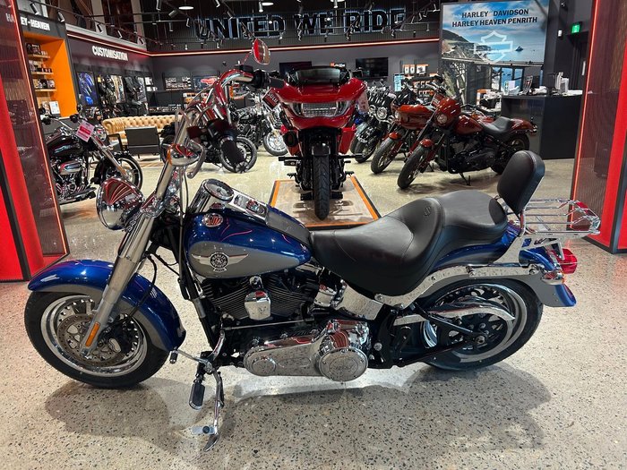 2017 Harley-Davidson Fat Boy 103 (FLSTF) Softail Blue