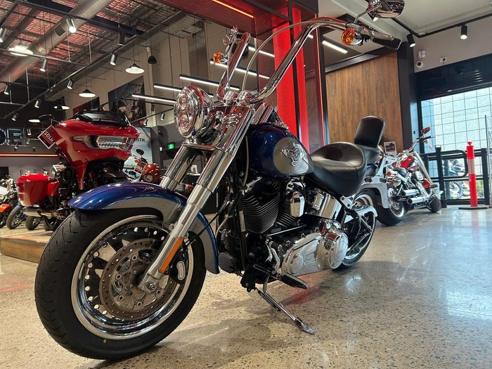 2017 Harley-Davidson Fat Boy 103 (FLSTF) Softail Blue