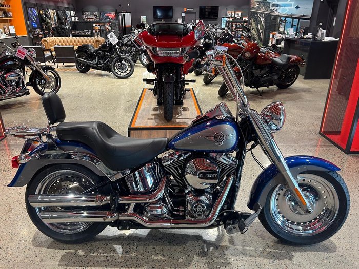 2017 Harley-Davidson Fat Boy 103 (FLSTF) Softail Blue