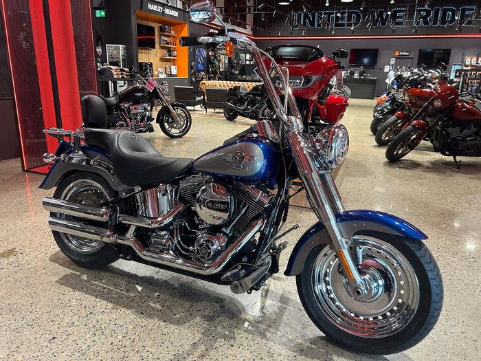 2017 Harley-Davidson Fat Boy 103 (FLSTF) Softail Blue