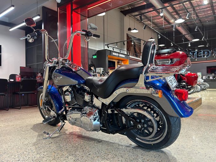 2017 Harley-Davidson Fat Boy 103 (FLSTF) Softail Blue