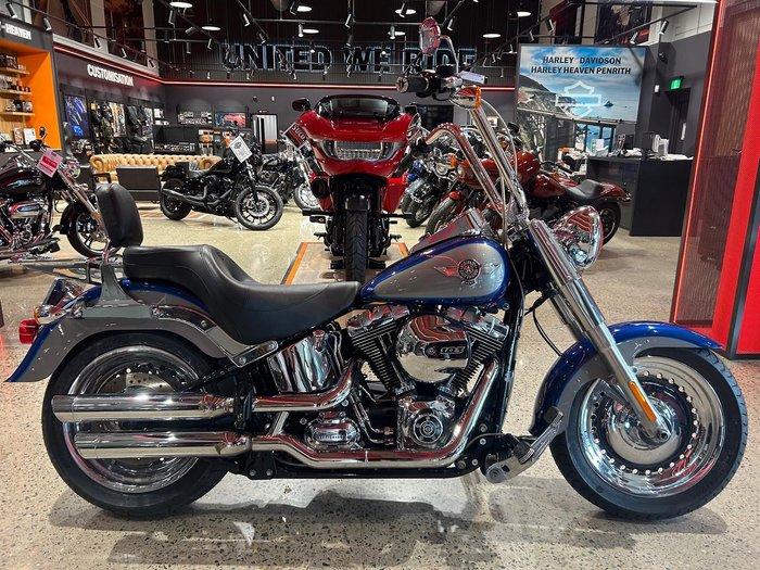 2017 Harley-Davidson Fat Boy 103 (FLSTF) Softail Blue