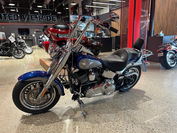 2017 Harley-Davidson Fat Boy 103 (FLSTF) Softail Blue