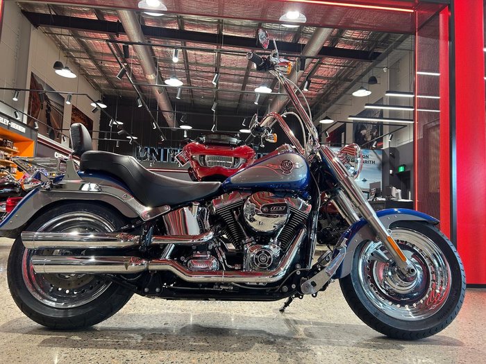 2017 Harley-Davidson Fat Boy 103 (FLSTF) Softail Blue