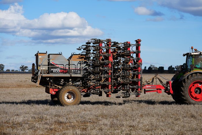 SERAFIN ECOSOW 632 SINGLE DISC SEEDER WITH GASON BIN NEW
