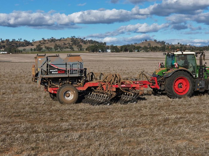 SERAFIN ECOSOW 632 SINGLE DISC SEEDER WITH GASON BIN NEW